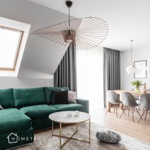 Mieszkanie - zielona elegancja